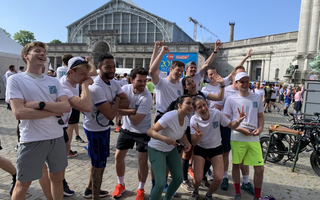 TADA loopt de 20 km door Brussel met partners