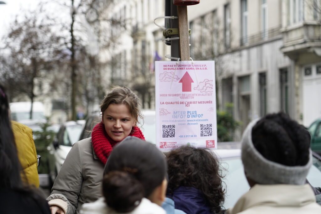 BRAL avec la classe TADA à la point measure à Saint-Josse